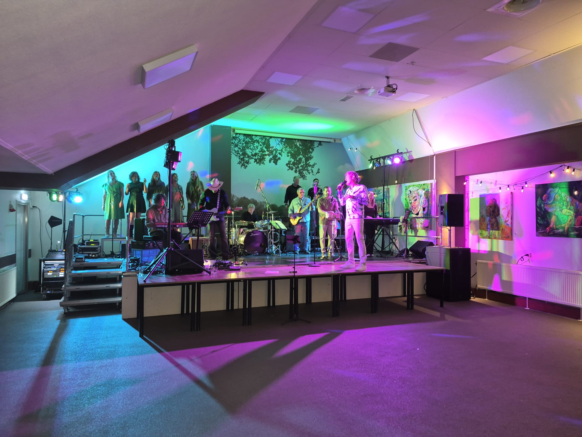 Sfeer bij Loester ins mêt